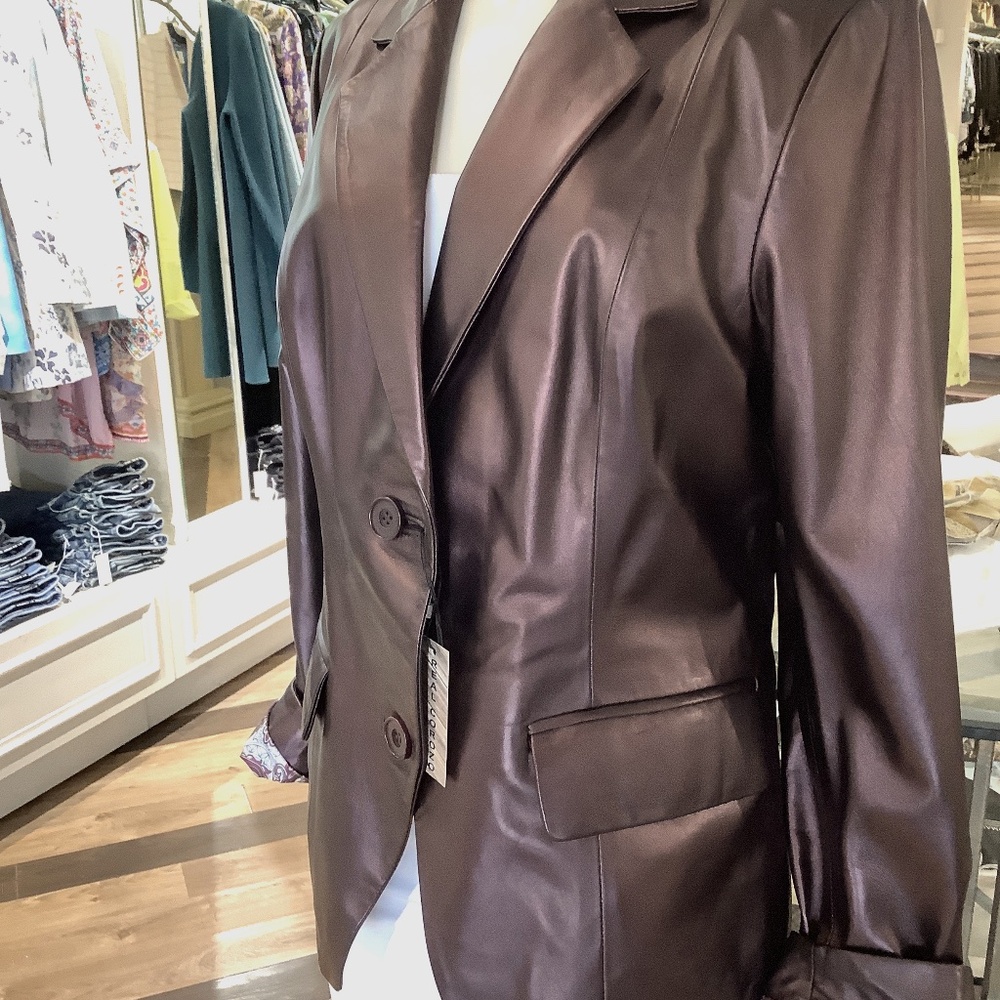 Gorgeous lamb skin Barcelino SF Custom jacket .  Soft and gorgeous…
